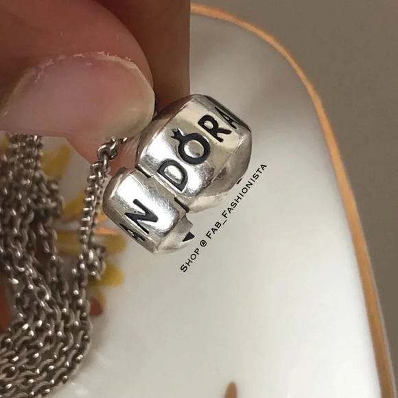 Pandora Sterling Silver Clip Bracelet - Picture 5 of 13